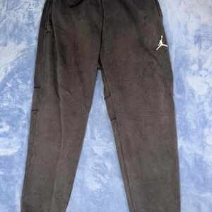 Jordan black suede joggers men Size 2xL